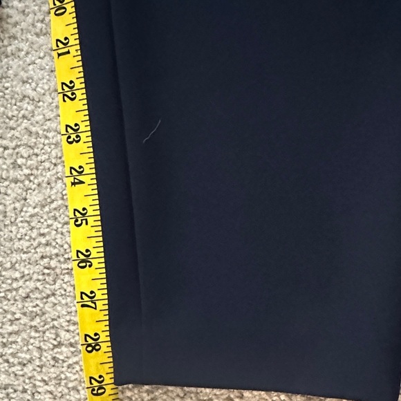 Calvin Klein Collection Navy Cropped Pants Work Wear Slacks Women’s 6 NWT - Picture 6 of 8